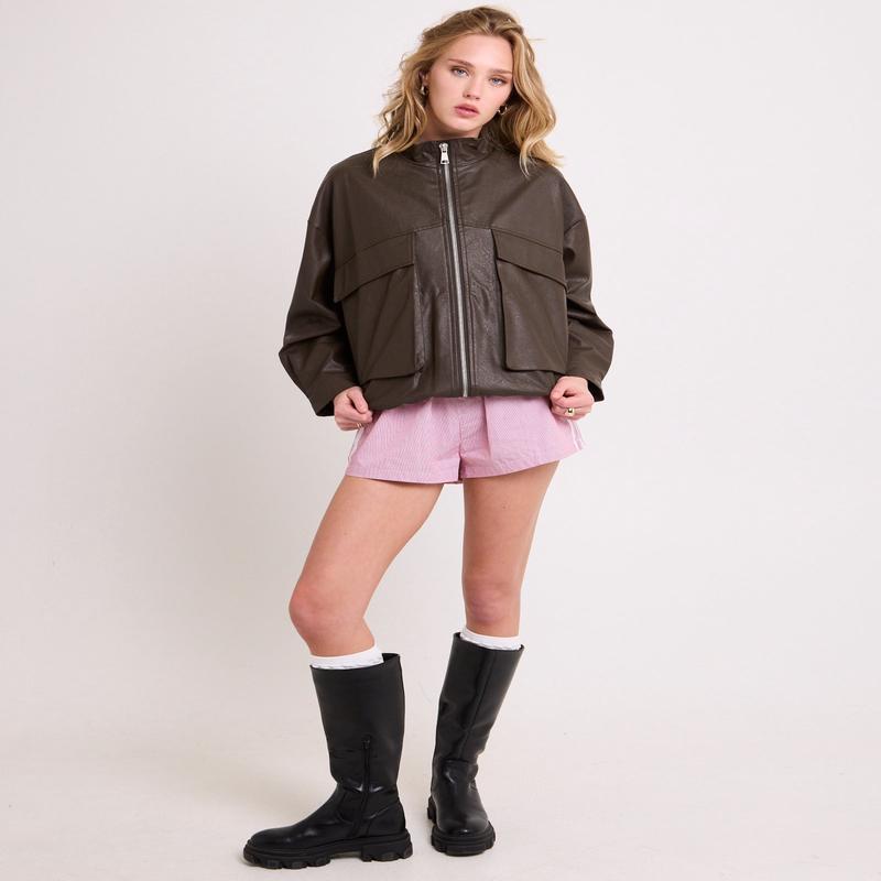 Suki Funnel Neck Jacket