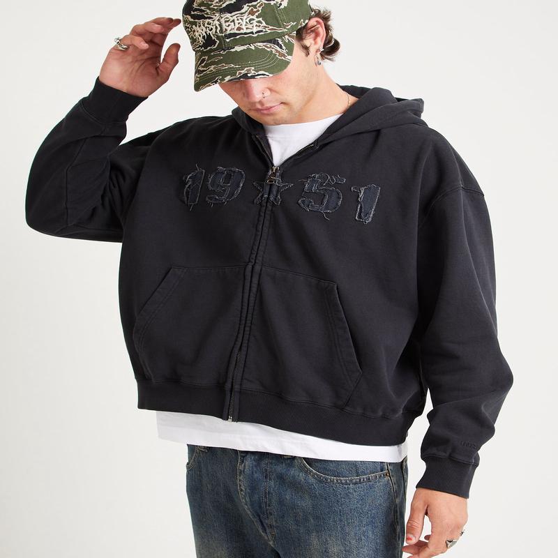 Fifty One Zip Through Hoodie