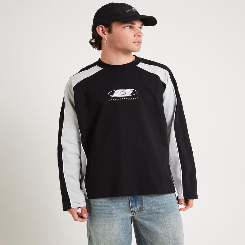Glitch Y2K Long Sleeve T-Shirt
