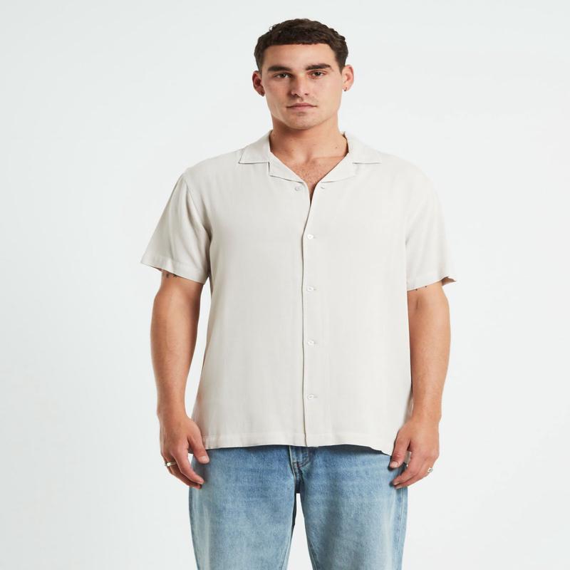 The Reckoner Short Sleeve Shirt Stone