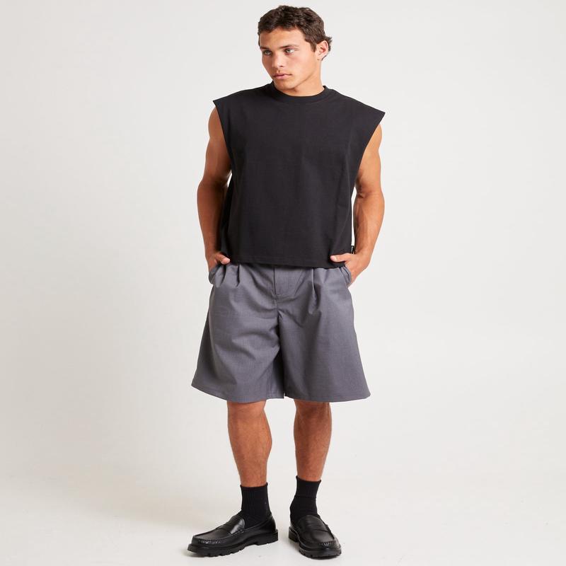 Blade Pleated Shorts