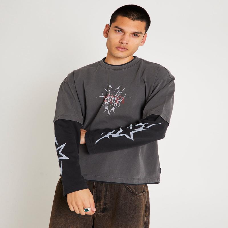 Mayhem Double Sleeve T-Shirt