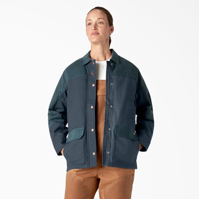 Women's Waxed Canvas Chore Coat