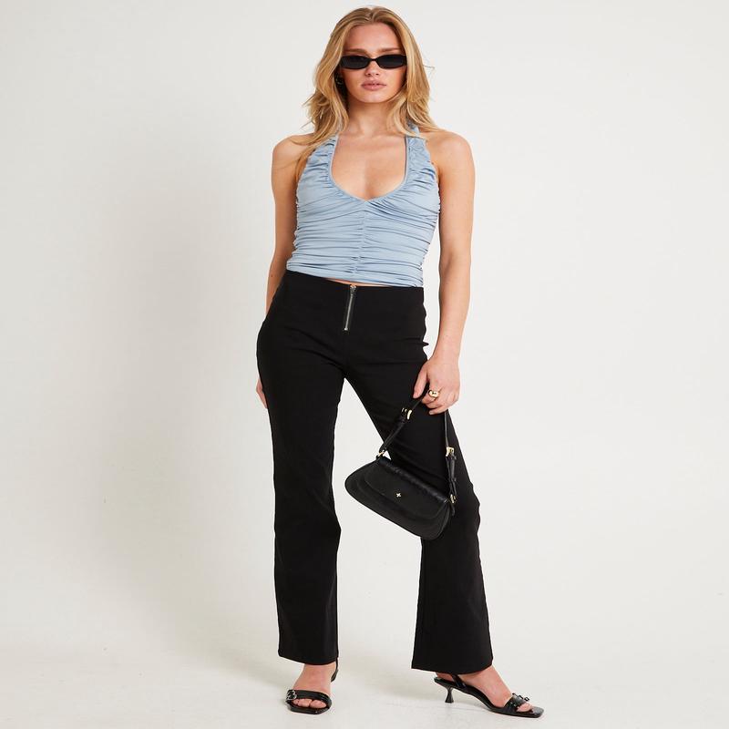Brooklyn Bengaline Zip Pants