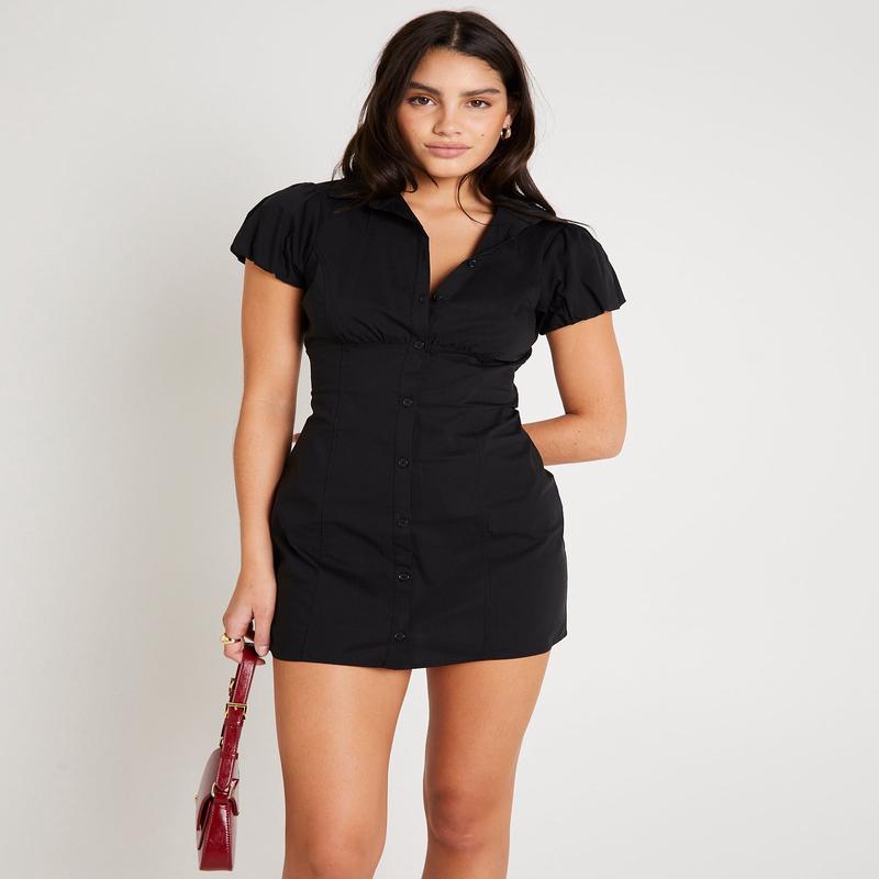 Monica Shirt Mini Dress