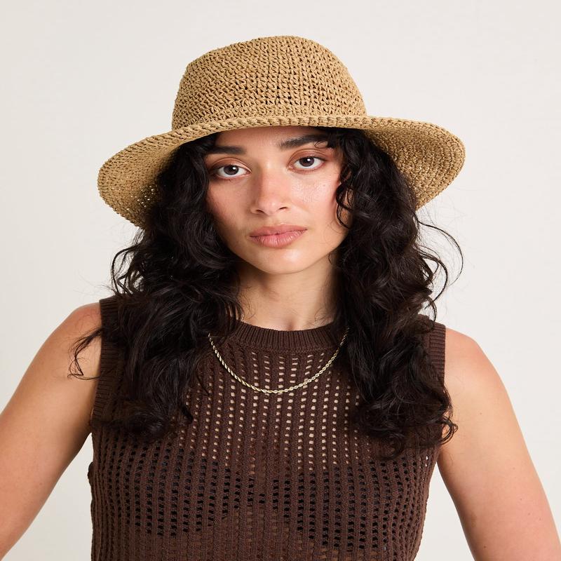 North Straw Bucket Hat