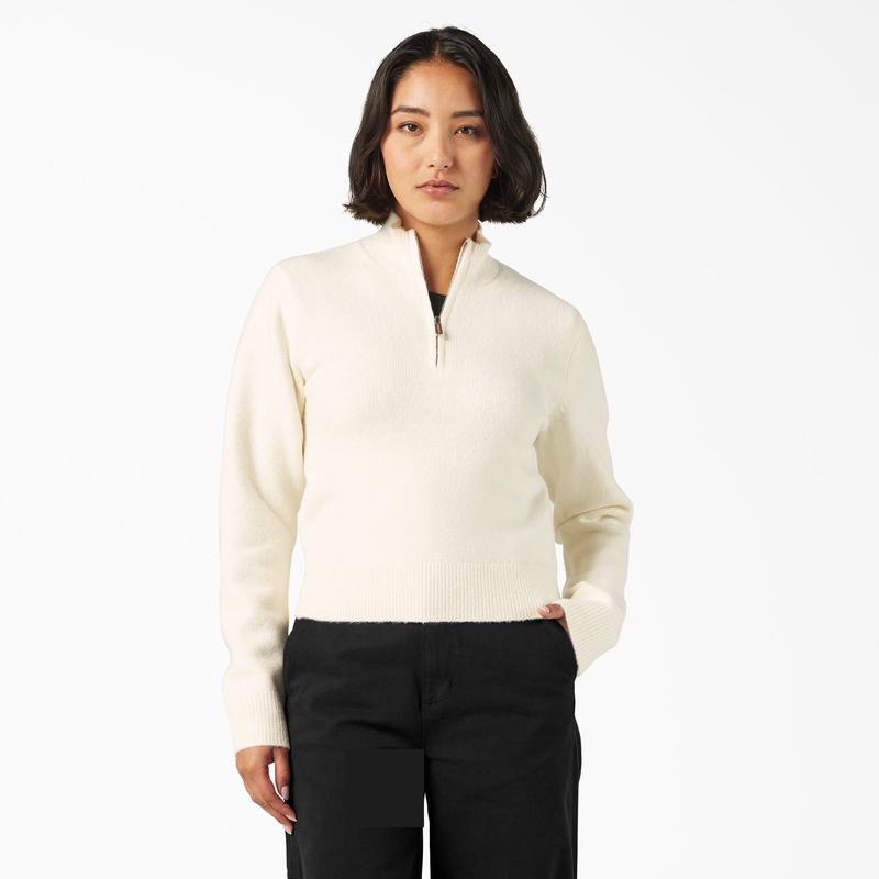 Womens Ruston Quarter Zip Sweater