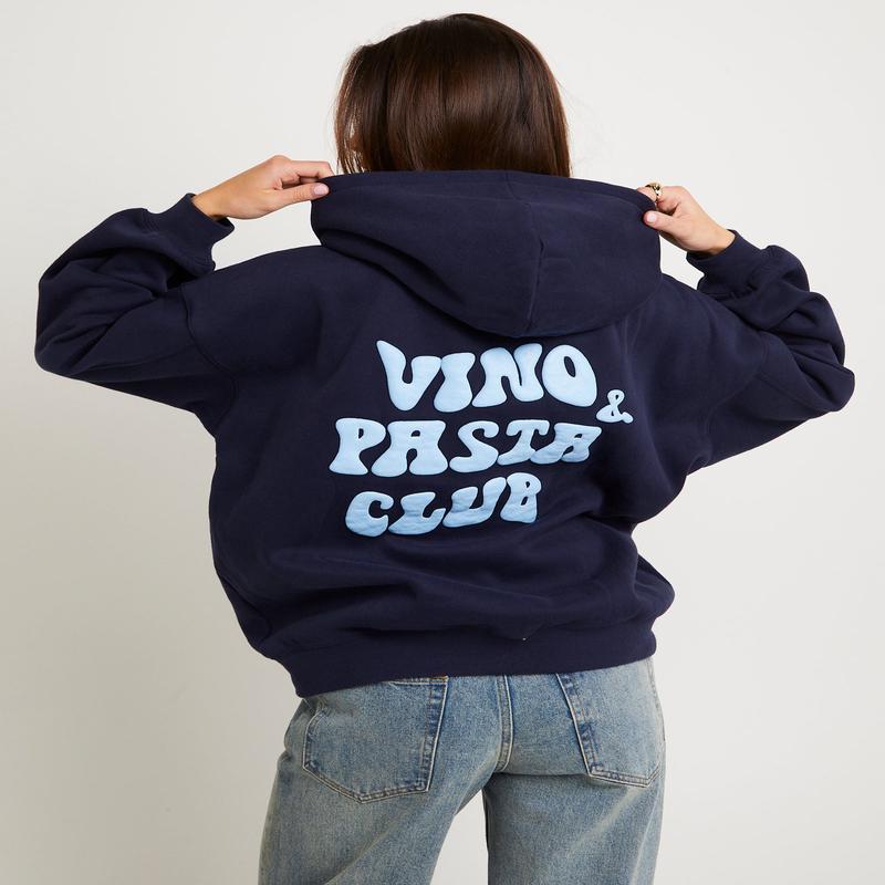 Vino & Pasta Oversized Hoodie