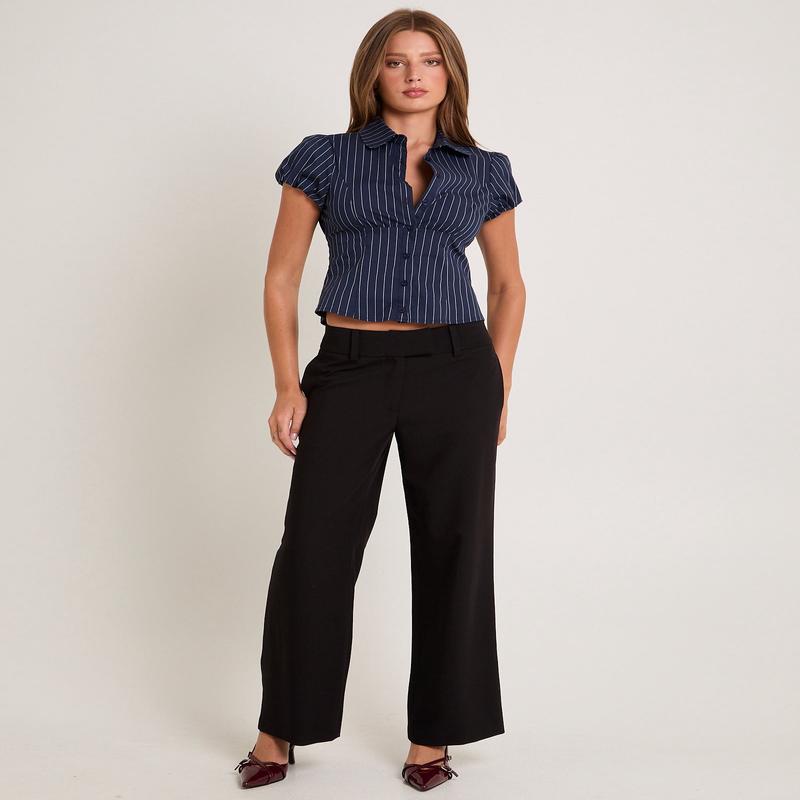 Lucia Baggy Low Rise Pants