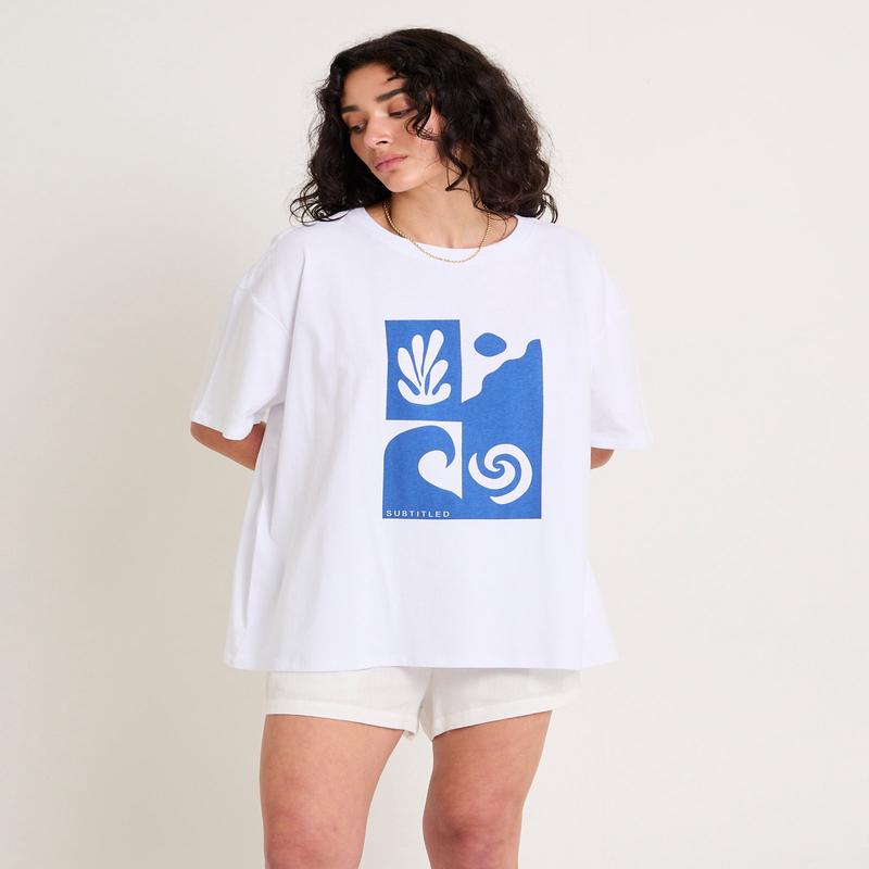 Rise And Shine Oversized T-Shirt