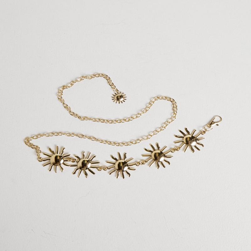 Surya Sun Gold Chain Belt