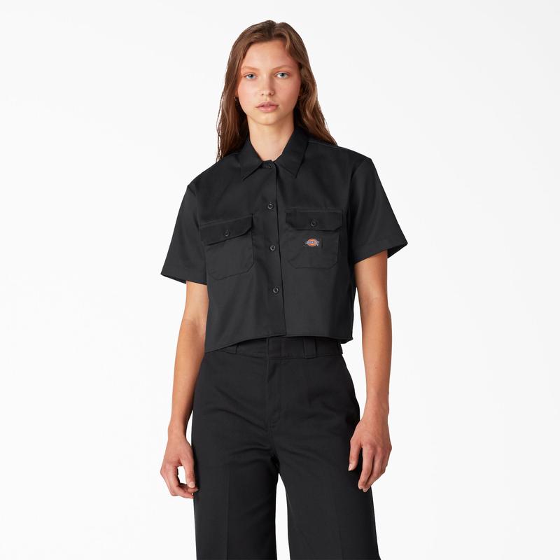 Women's Cropped Work Shirt