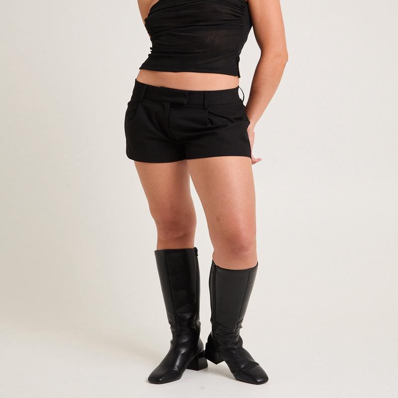 Cleo Tailored Low Rise Shorts