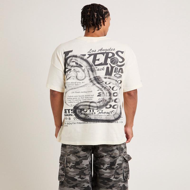 Los Angeles Lakers Radiograph Gold Rings T-Shirt