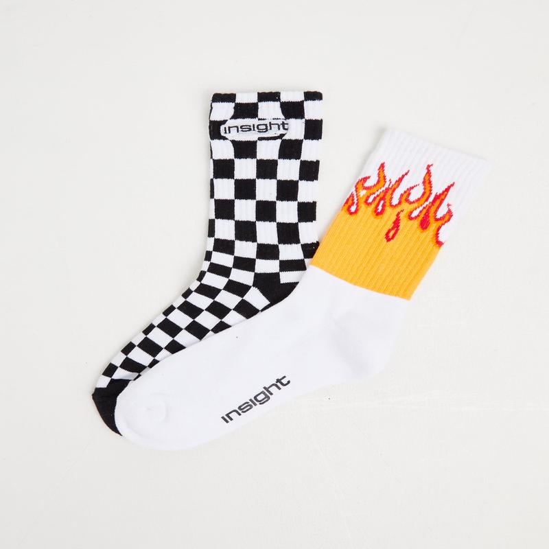 Multi 2 Pack Socks in Assorted