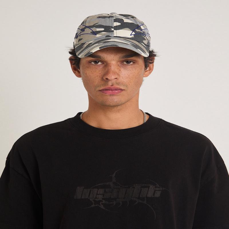 Tribal Snow Camo Cap