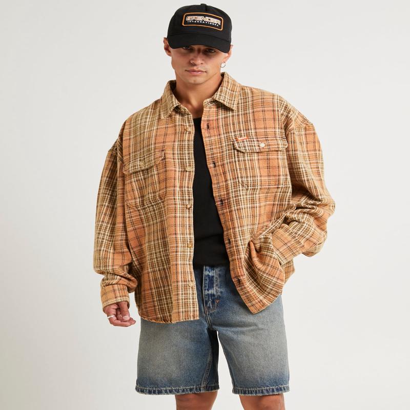 Vacay Check Long Sleeves Shirt