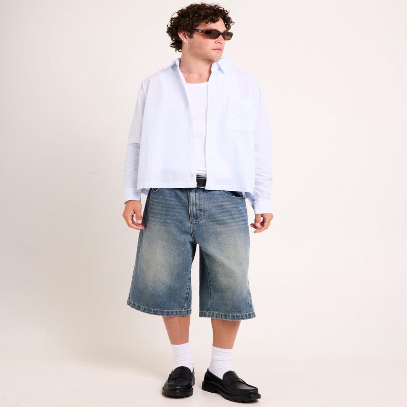 Cassa Long Sleeve Cropped Shirt