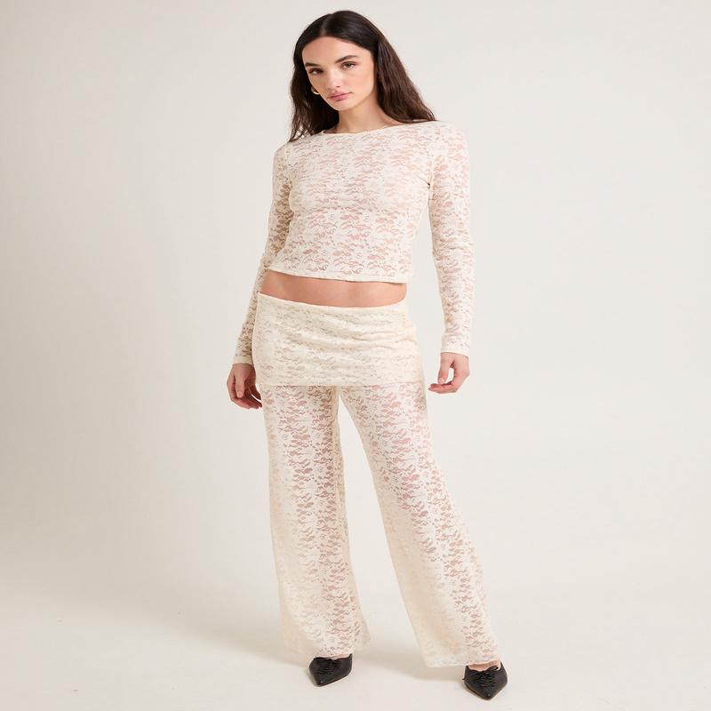 Eloise Lace Skirt Pants