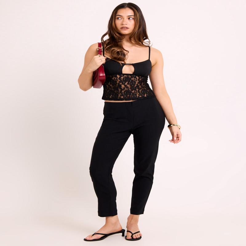 Polly Bengaline Capri Pants