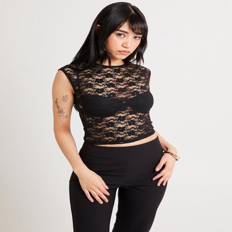 Zaria Lace Top