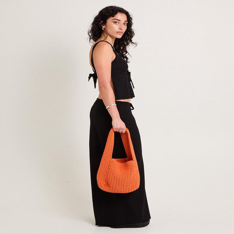 Ayra Crochet Shoulder Bag