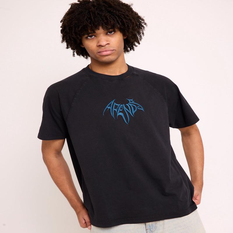 Bats Raglan Boxy T-Shirt