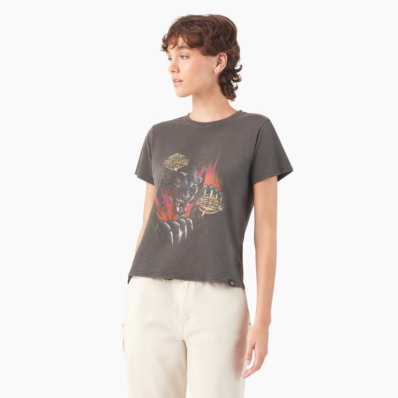 Dickies x Harley-Davidson Womens Panther City T-Shirt