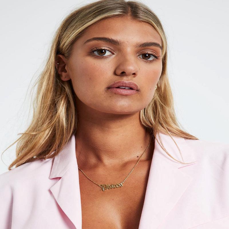 14k Gold Pisces Star Sign Necklace