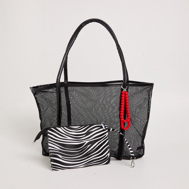 Callie Mesh Beach Bag