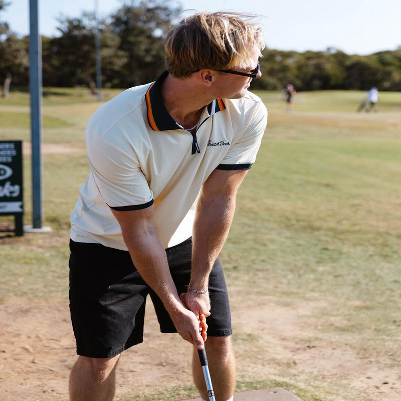 Golf Polo BB Golf Script Shirt