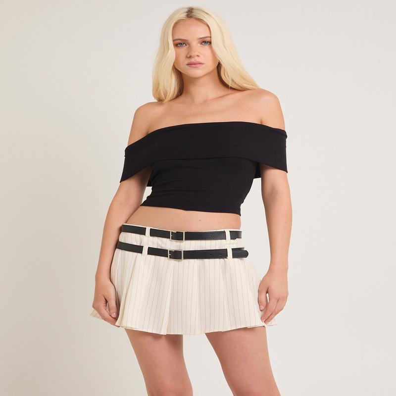 Lia Cold Shoulder Top