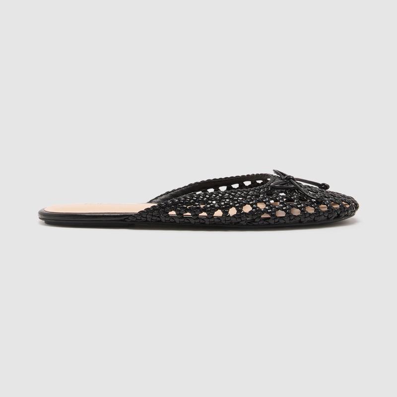 Monaco Woven Flat Black