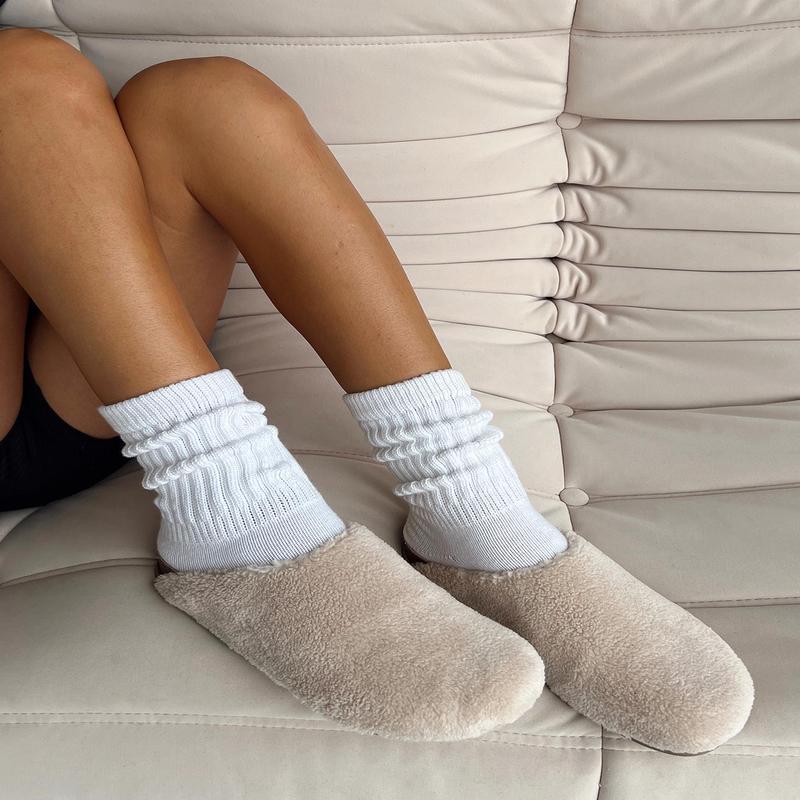 Arline Slide On Flats Beige