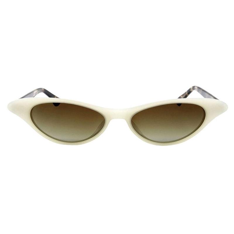 Monroe Milky Cream White Sunglasses