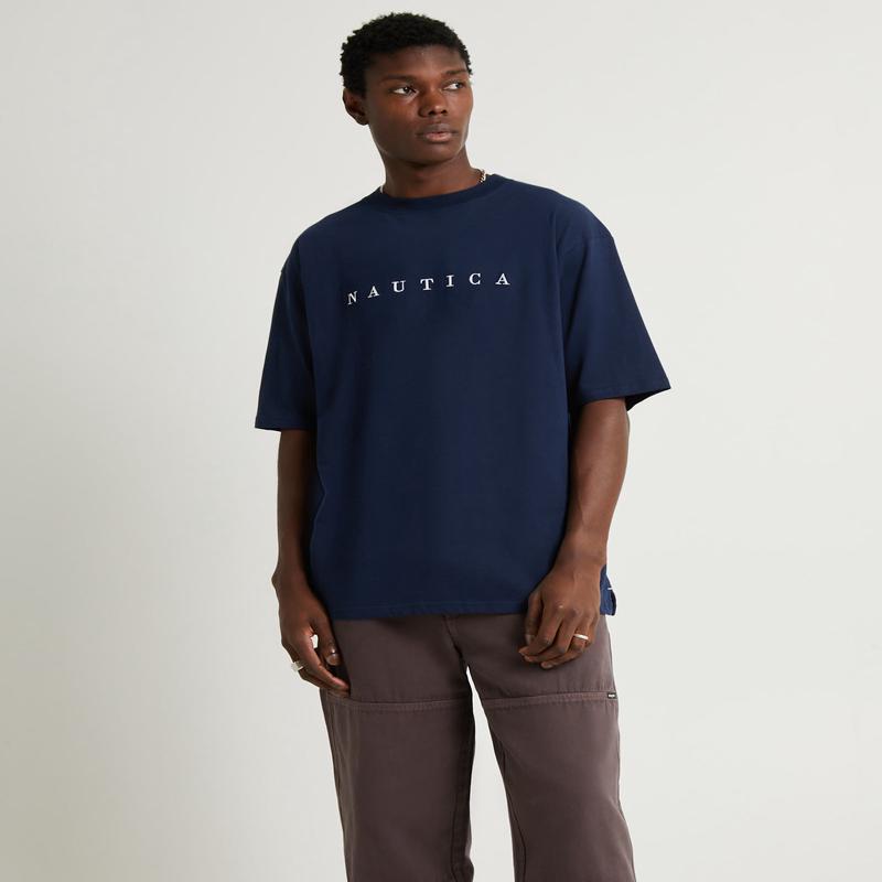 Navigate Short Sleeve T-Shirt Navy