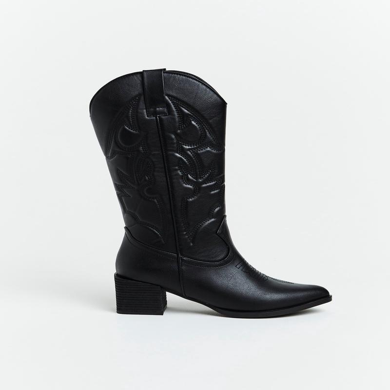Ranger Cowboy Boot in Black