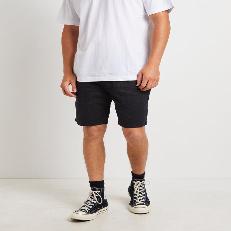 Cabal Hemp Technical Shorts in Black