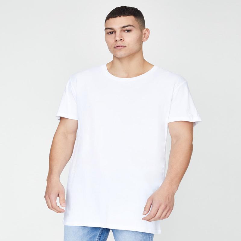Longline Tall T-shirt White