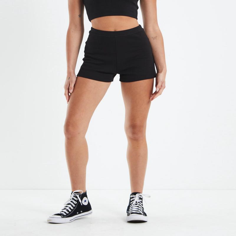 Ribbed Hot Shorts