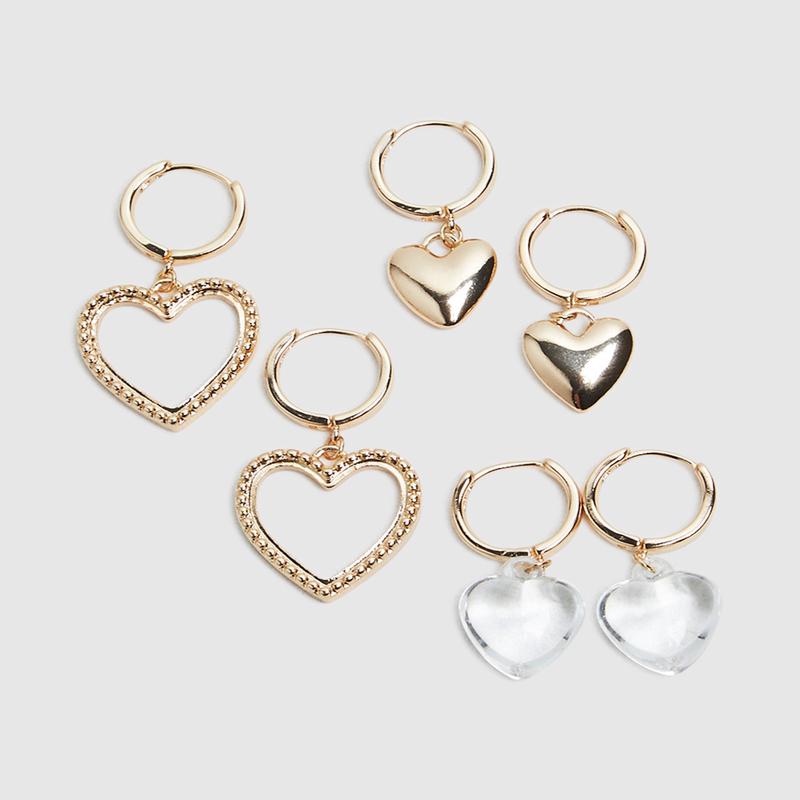 Valente Heart Pack Earrgs