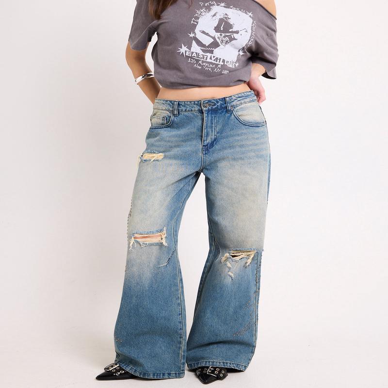 Jumbo Tribal Denim Jeans