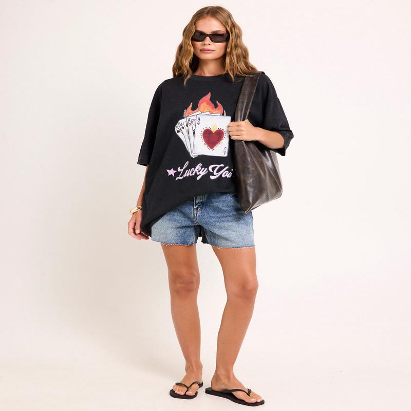 Lucky You Very Oversized T-Shirt