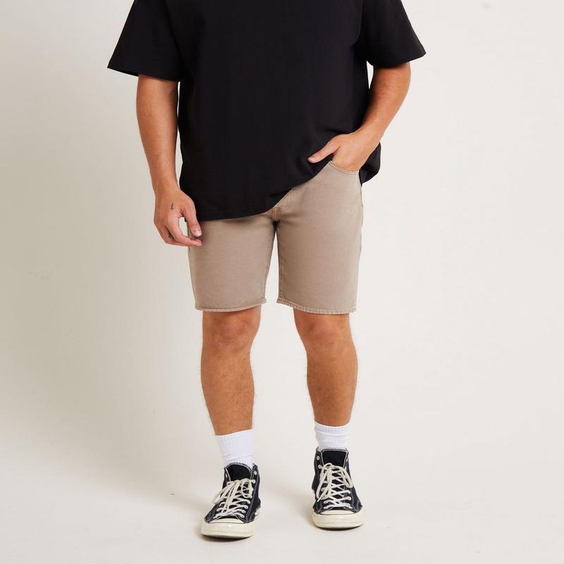 501 Denim Shorts in Beige