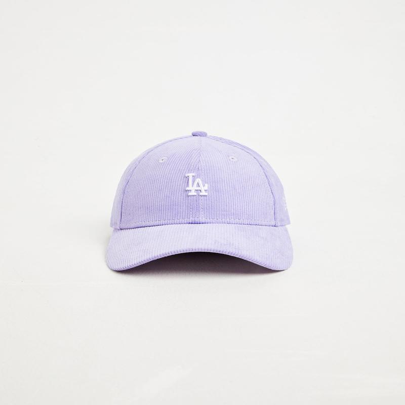 9Forty Cord Mini LA Dodgers Cap in Lilac