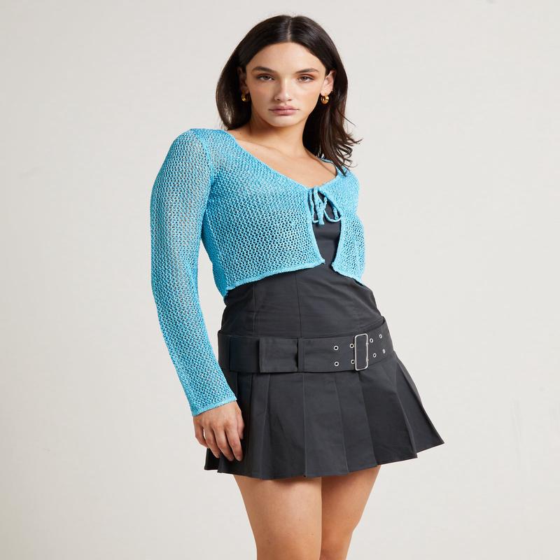 Sofia Sequin Long Sleeve Cover Up