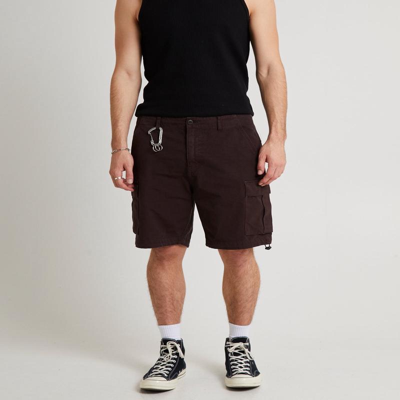 Surplus Ripstop Cargo Shorts Brown