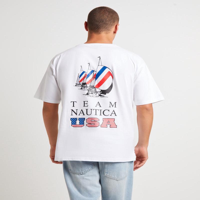 Verstappen Short Sleeve T-Shirt in White