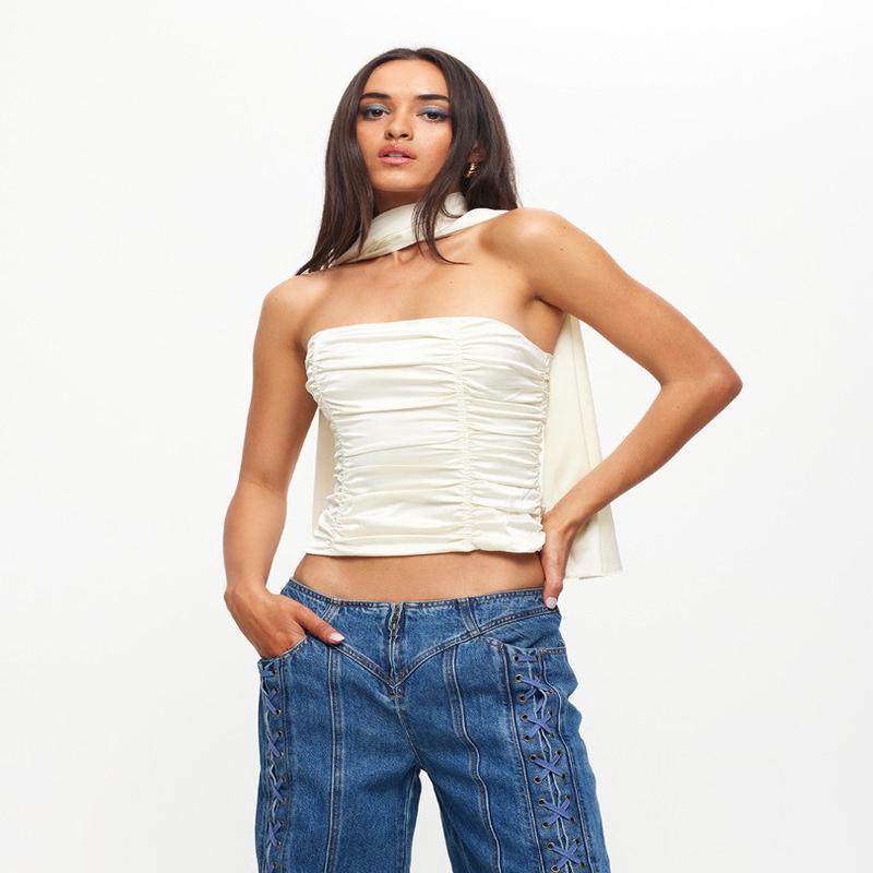 Island Bodice in Cornsilk