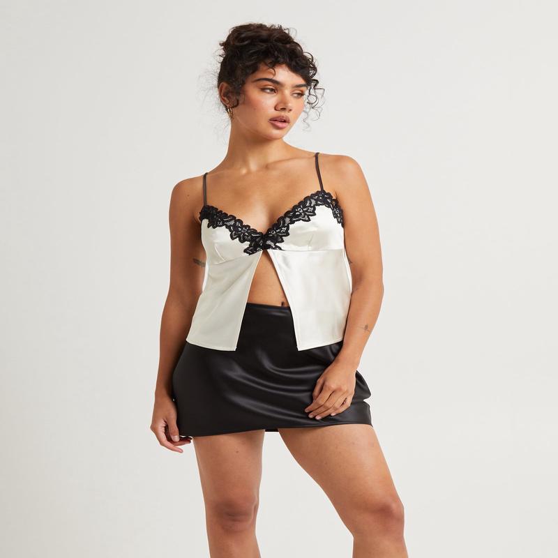 Suki Lace Chevron Cami